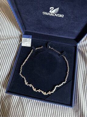Swarovski Silver Crystal Necklace
